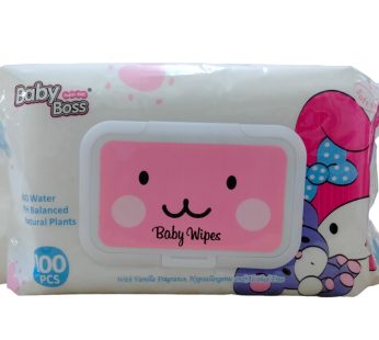 Wet Tissue Baby Boss 100′ Pcs